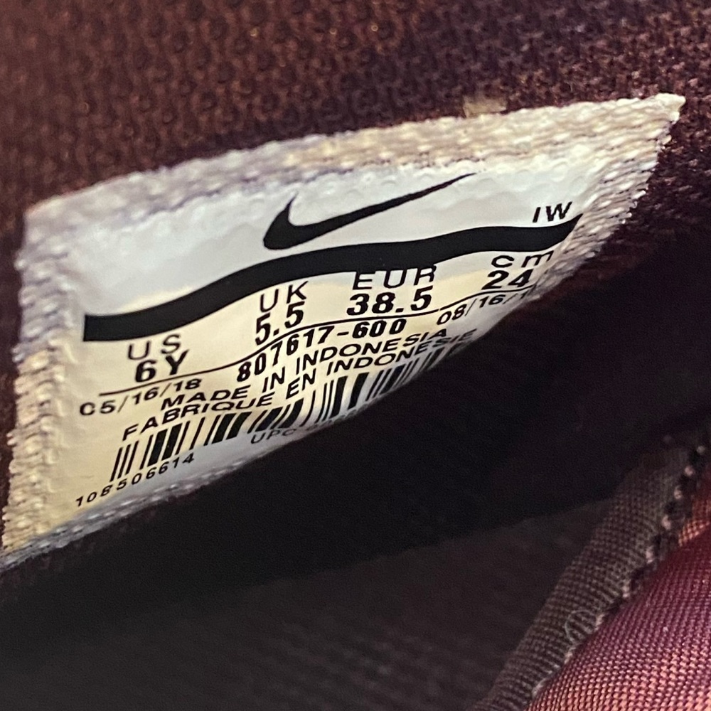 🆕 Nike Air Force 1 High LV8 Burgundy - Womens - Picture 11 of 12